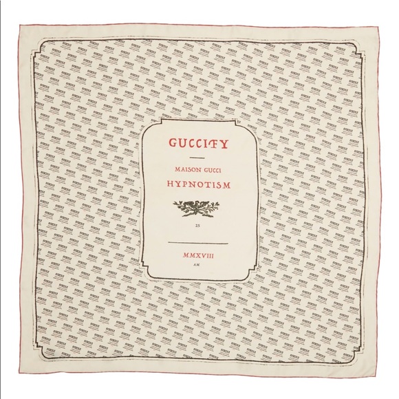 Gucci Accessories - GUCCI Silk Scarf